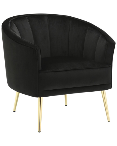 Lumisource Tania Accent Chair In Gold