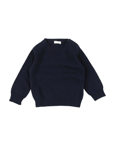 Il Gufo Kids' Sweaters In Dark Blue