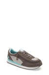 Billy Footwear Kids' Jogger Sneaker In Grey/ Mint