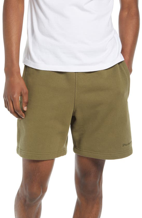 Adidas Originals X Pharrell Williams Premium Shorts In Khaki-green In Olive  Cargo | ModeSens