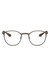 Ray Ban 50mm Optical Glasses In Lite Grey