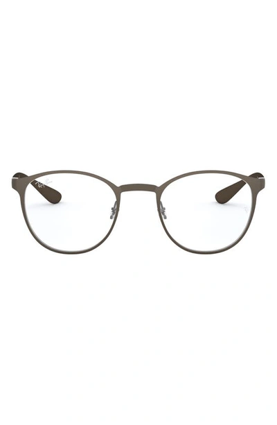Ray Ban 50mm Optical Glasses In Lite Grey