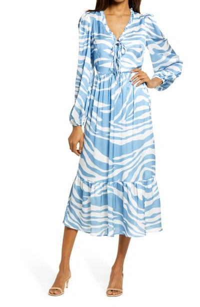pink satin long sleeve maxi dress LAPOINTE Satin Draped Neck Bias Dress