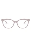 Michael Kors 54mm Square Optical Glasses In Brown