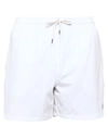 Polo Ralph Lauren Stretch Poly Traveler Swim Trunk In White