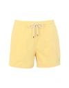 Polo Ralph Lauren Swim Trunks In Yellow