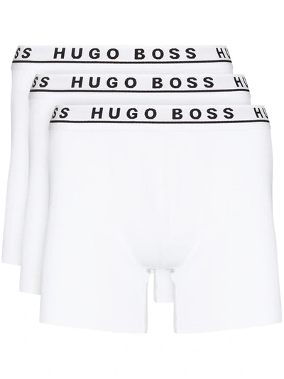 Hugo Boss Bodywear Boxers 3 Pack - White