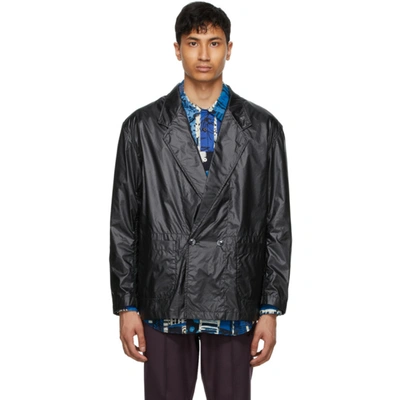 Aïe Black Ripstop Ez Jacket In Ct159 Black