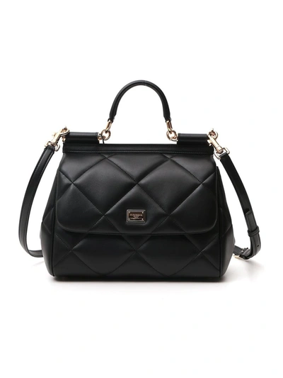 Dolce & Gabbana Black Leather Handbag