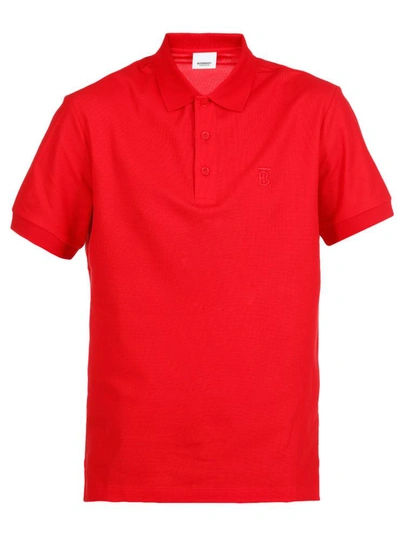 Burberry T-shirts And Polos Red