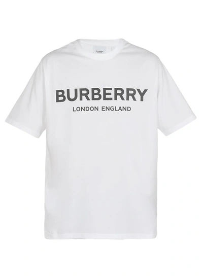 Burberry T-shirts And Polos White