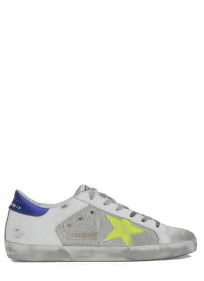 Golden Goose Sneakers In Ice/light Silver White/yellow