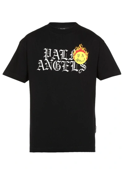 Palm Angels T-shirts And Polos Black