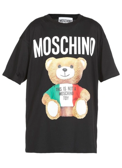 Moschino T-shirts And Polos In Fantasia Nero
