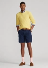 Polo Ralph Lauren 8.5-inch Classic Fit Cotton-linen Short In Luxury Tan