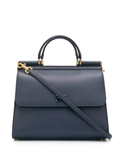 Dolce & Gabbana Sicily 58 Tote Bag In Blue