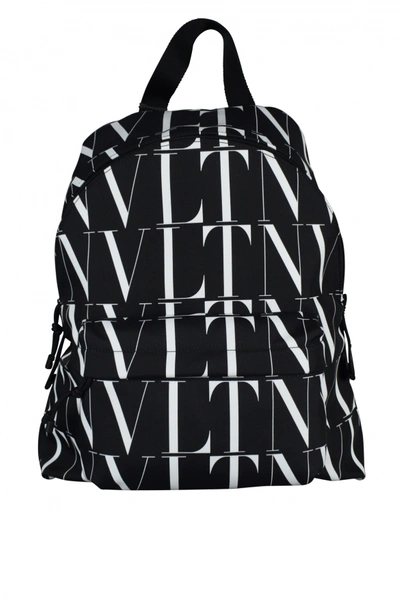 Valentino Garavani Vltn Times Backpack In Black