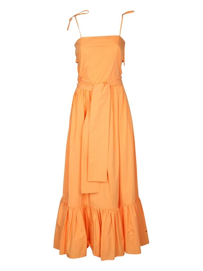 Msgm Dress In Orange