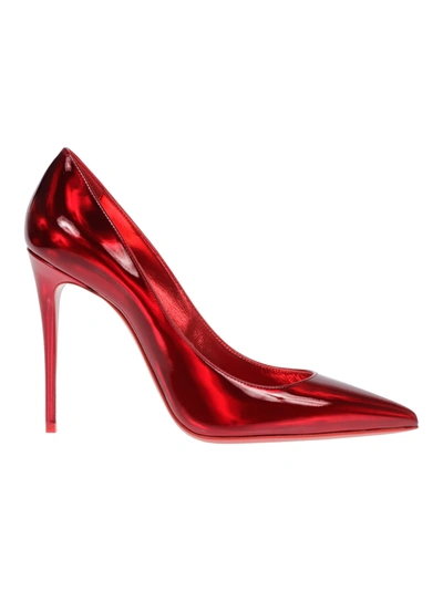 Christian Louboutin Kate Patent Pointed-toe Red Sole High-heel Pumps