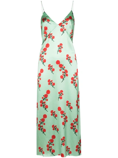 Bernadette Jeanine Floral-print Slip Dress In Blossom