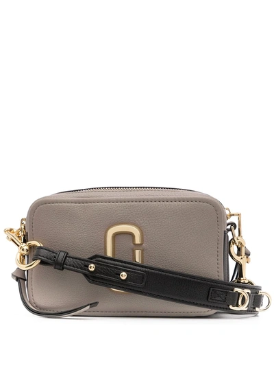 Marc Jacobs The Softshot 21 Leather Crossbody In Metallic