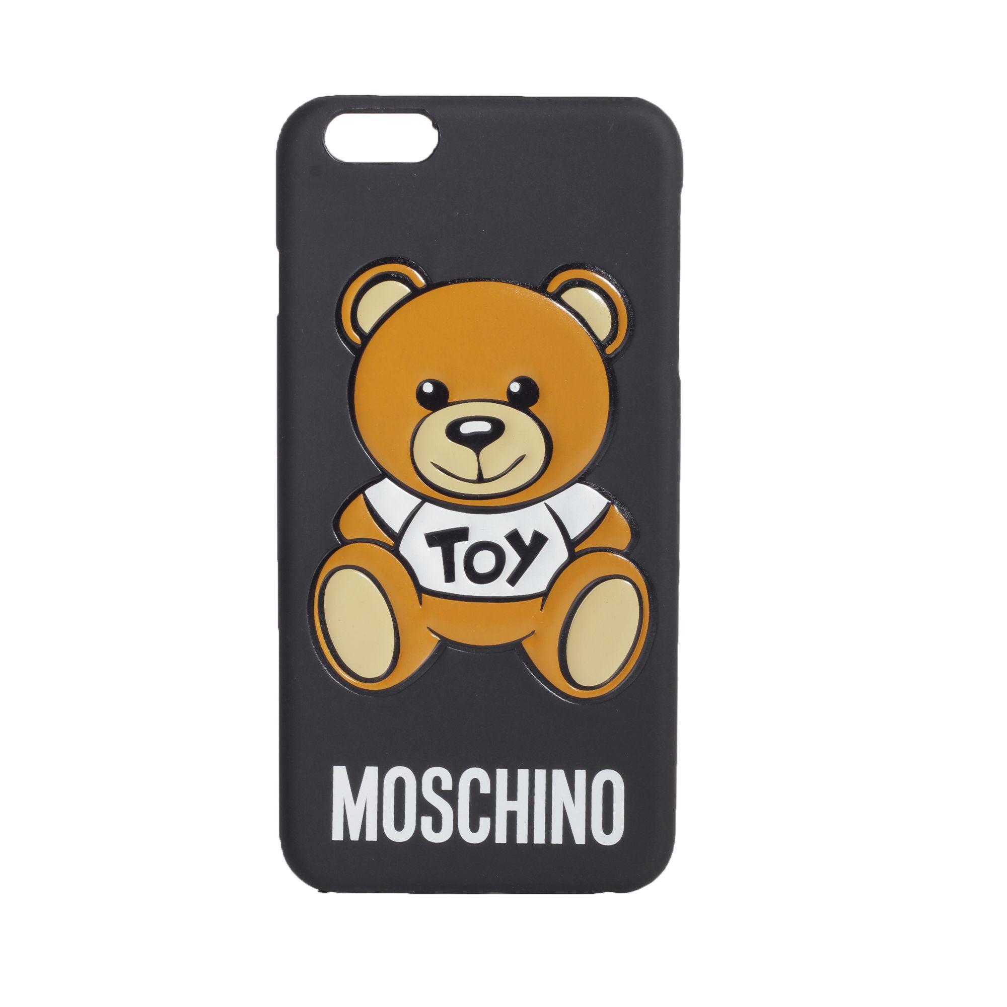 Moschino Iphone Case In Black | ModeSens