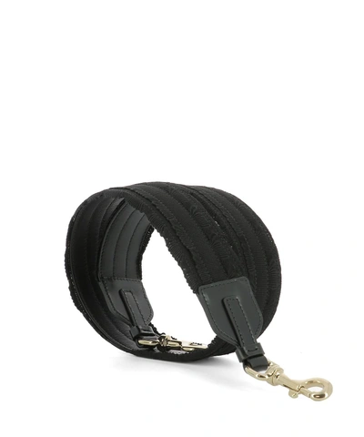 Ferragamo Black Fabric Shoulder Strap