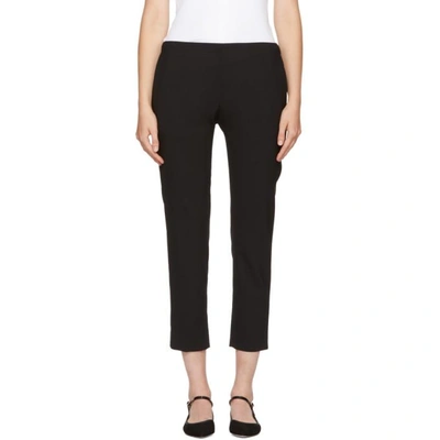 6397 Black Pull On Trousers