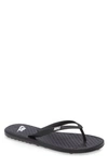 Nike On Deck Flip Flop In Black/white