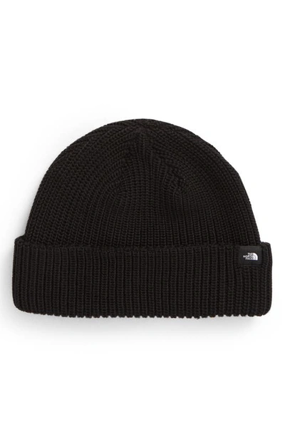 The North Face Chunky Watchman Beanie In Black