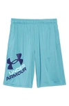 Under Armour Kids' Ua Prototype 2.0 Performance Athletic Shorts (big Boy) In Cosmos/ Regal