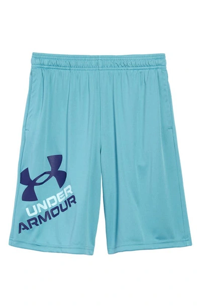 Under Armour Kids' Ua Prototype 2.0 Performance Athletic Shorts (big Boy) In Cosmos/ Regal