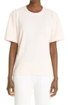 Proenza Schouler Overdyed Eco Cotton Blend T-shirt In Pink