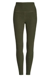 Beyond Yoga Beyond Space Dye High Waist Pocket Leggings In Eden Green Heather