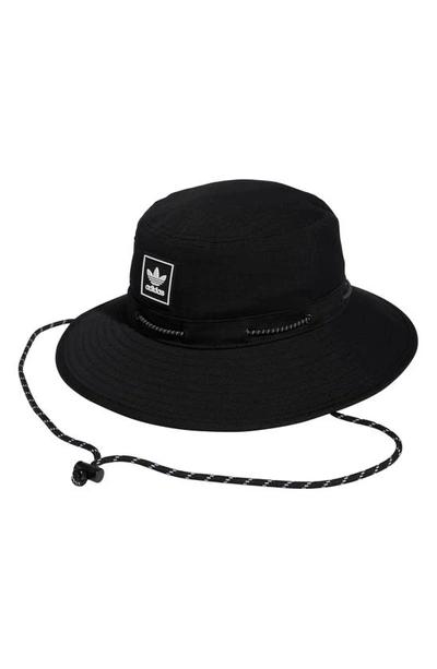 Adidas Originals Utility Bucket Hat In Black