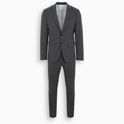 Dsquared2 Grey Single-breasted Suit In Grey
