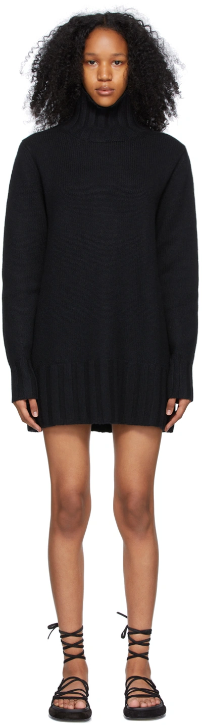 Khaite Paola Cashmere Turtleneck Sweater In Black