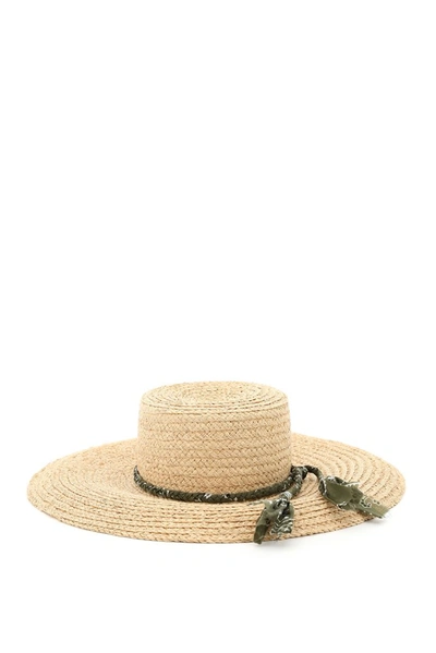 Alanui Santa Fe Gaucho Sun Hat In Beige