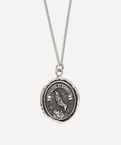 Pyrrha Sterling Silver Struggle And Emerge Chain Necklace