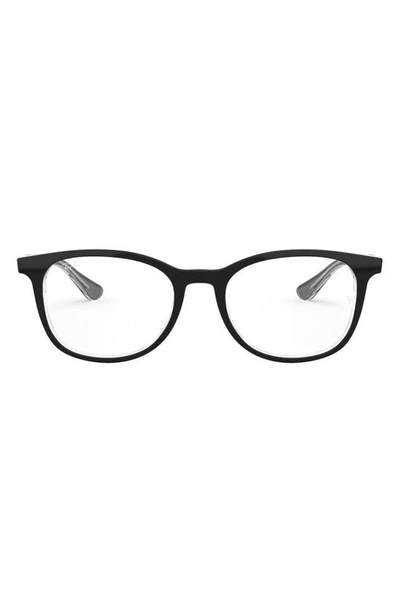 Ray Ban 52mm Optical Glasses In Black