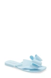 Jeffrey Campbell Sugary Flip Flop In Baby Blue Matte