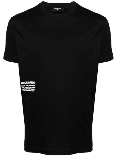 Dsquared2 T-shirts And Polos Black