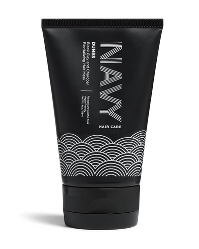 Navy Hair Care Dunes - Black Clay And Charcoal Revitalizing Hair Mask