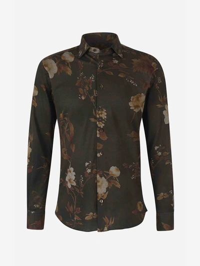 Etro Floral Print Shirt In Multi