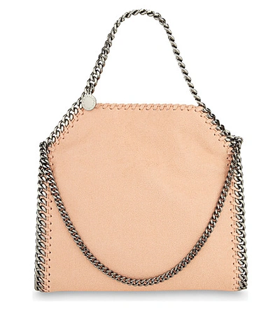 Stella Mccartney Mini Falabella Faux-suede Tote In Black