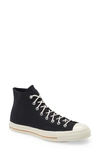 Converse Chuck Taylor(r) All Star(r) 70 High Top Sneaker In Black/ Egret/ Red Bark
