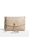 Rebecca Minkoff Darren Small Leather Shoulder Bag In Cashmere