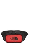 The North Face Explore Belt Bag In Red/ Black