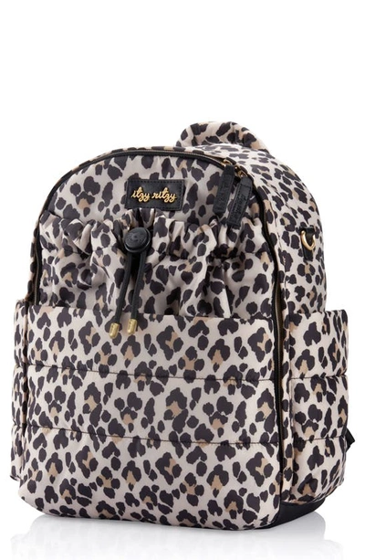 Itzy Ritzy Babies' Dream Diaper Backpack In Leopard