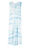 Nordstrom Kids' Easy Knit Dress In Blue Sky Tie Dye